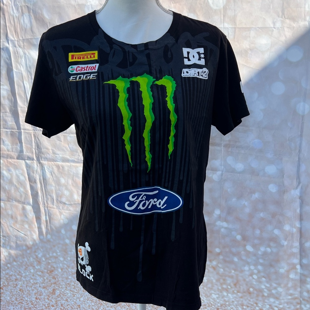 DC Black and Green Graphic Kids Tee